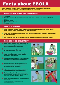 Ebola info poster